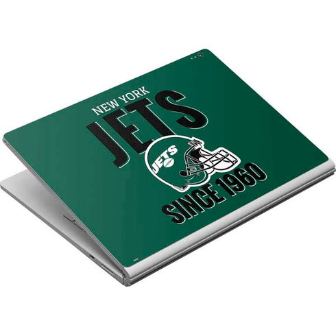 NFL New York Jets Helmet Surface Book Skin